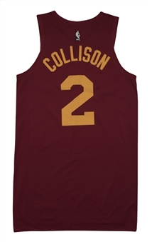 2018-19 Darren Collison Game Used Indiana Pacers Maroon Hardwood Classic Jersey 